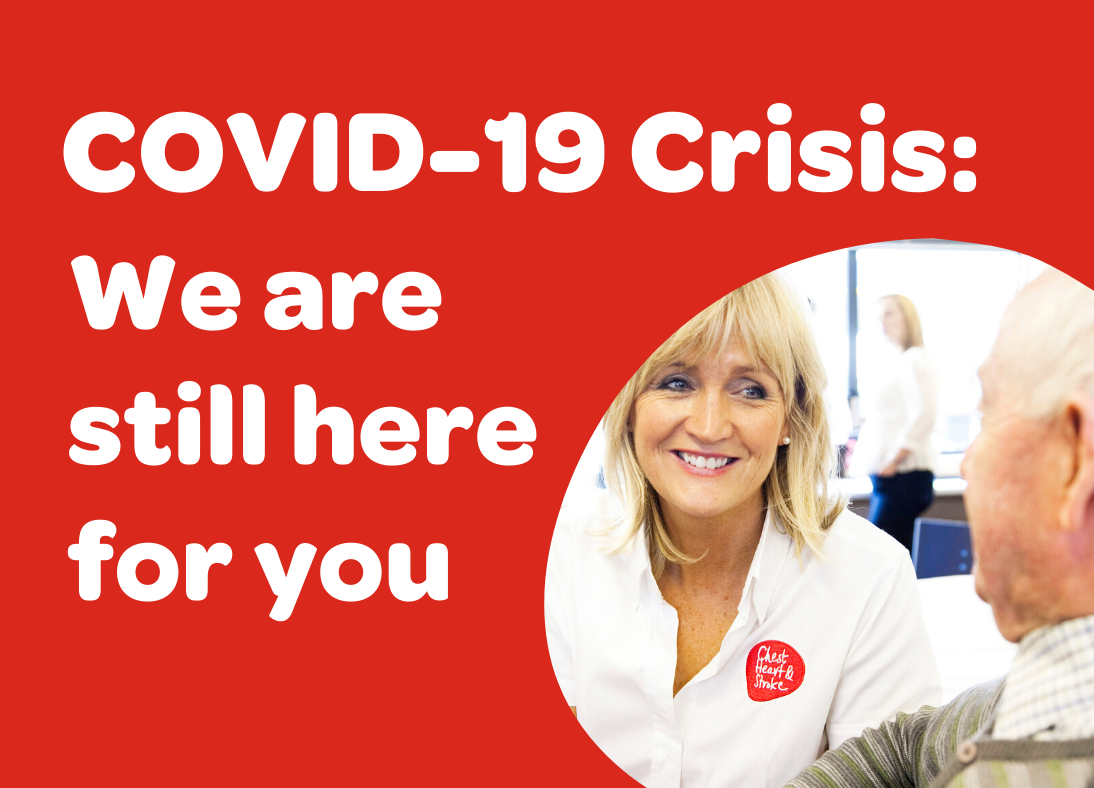 NI Chest Heart & Stroke ‘We are still here for you.’