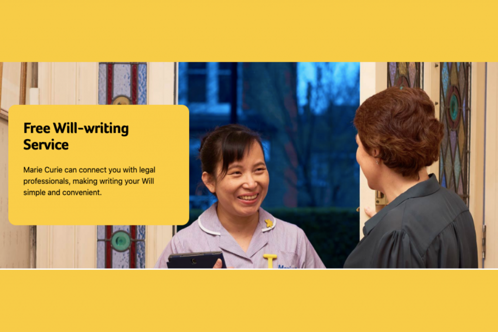 Marie Curie Free Wills Service