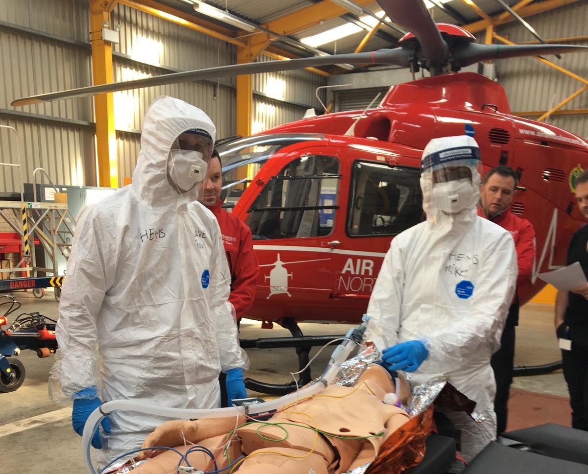Air Ambulance NI Anniversary & sustaining the service through Covid-19